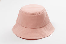 Load image into Gallery viewer, baby pink bucket hat product shot
